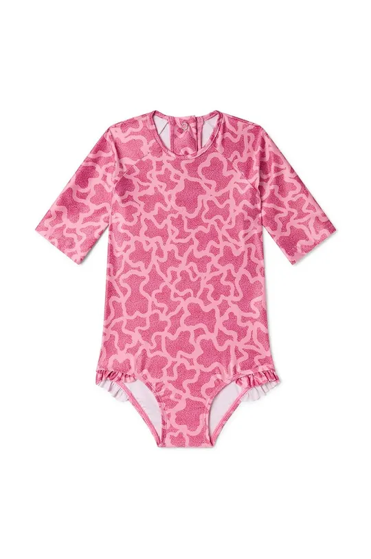 ružová Jednodielne plavky pre bábätká Tous Dievčenský