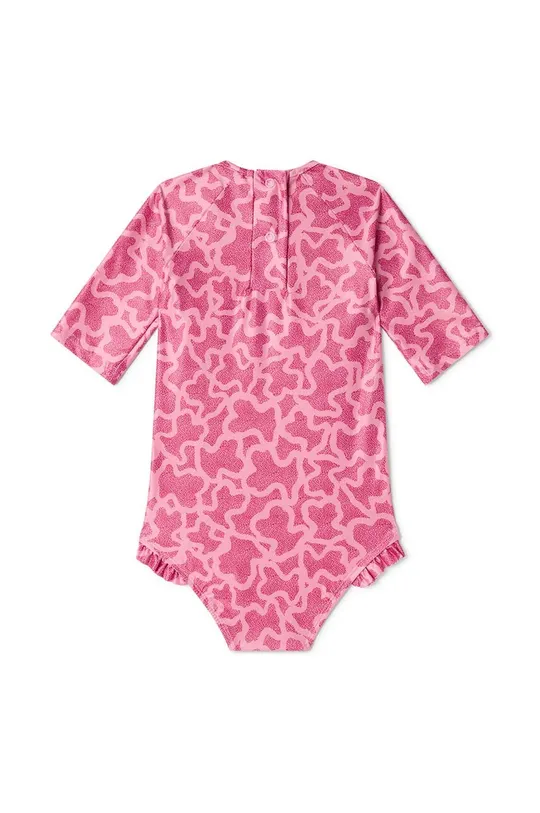 Tous jednoczęściowy strój kąpielowy niemowlęcy różowy