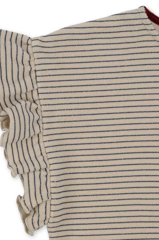 modrá Detské bavlnené tričko Konges Sløjd
