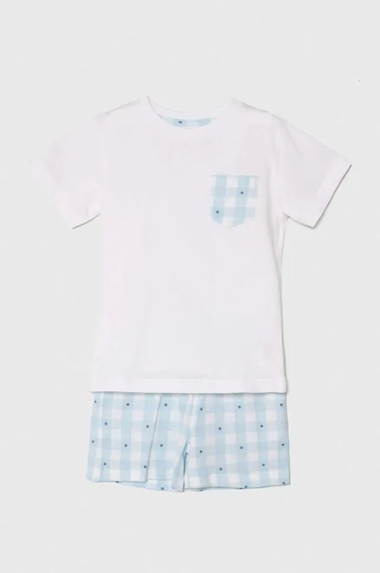 modra Otroška bombažna pižama zippy Otroški