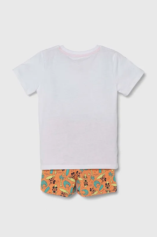 Dječja pamučna pidžama zippy x DIsney bijela