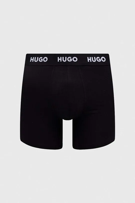 Boksarice HUGO 3-pack črna