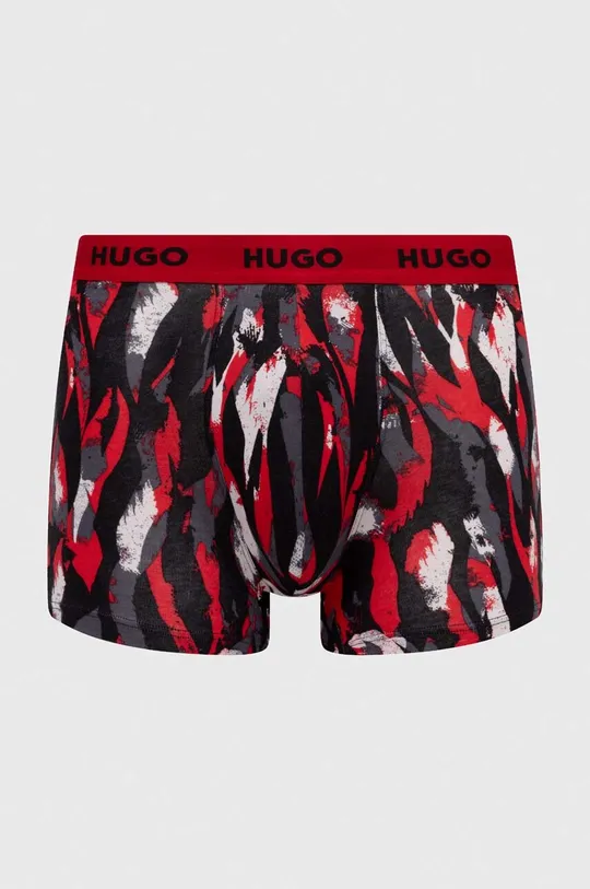 HUGO bokserki 3-pack czerwony