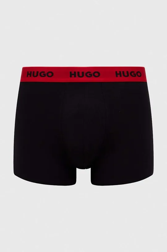 červená Boxerky HUGO 3-pak