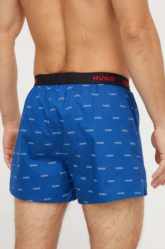 Bavlnené boxerky HUGO 3-pak Pánsky
