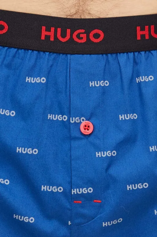 Хлопковые боксёры HUGO 3 шт