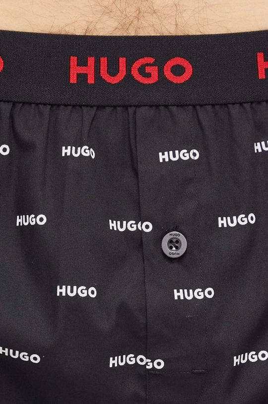 HUGO pamut boxeralsó 3 db