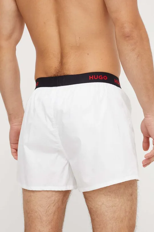 Bavlnené boxerky HUGO 3-pak Pánsky