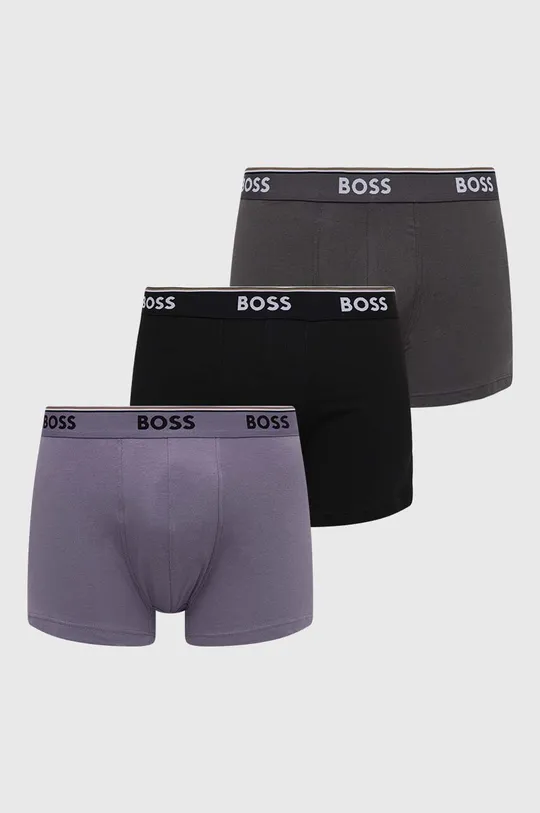 πολύχρωμο Μποξεράκια BOSS 3-pack Ανδρικά