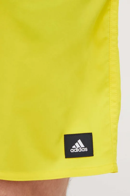 żółty adidas Performance szorty kąpielowe Solid CLX