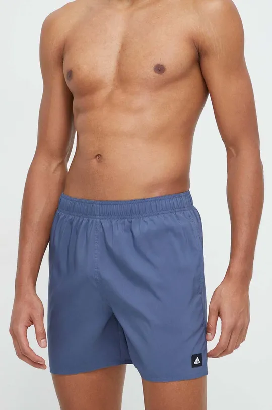mornarsko plava Kratke hlače za kupanje adidas Performance Solid CLX Muški