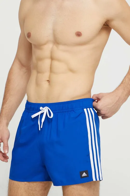 plava Kratke hlače za kupanje adidas Performance 3Stripes CLX Muški
