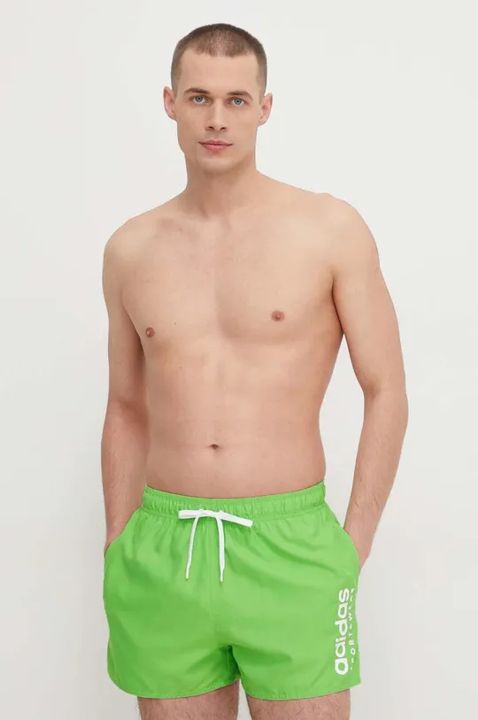 zelená Plavkové šortky adidas Pánsky