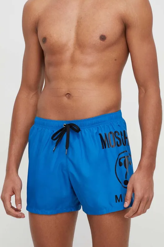 голубой Купальные шорты Moschino Underwear Мужской