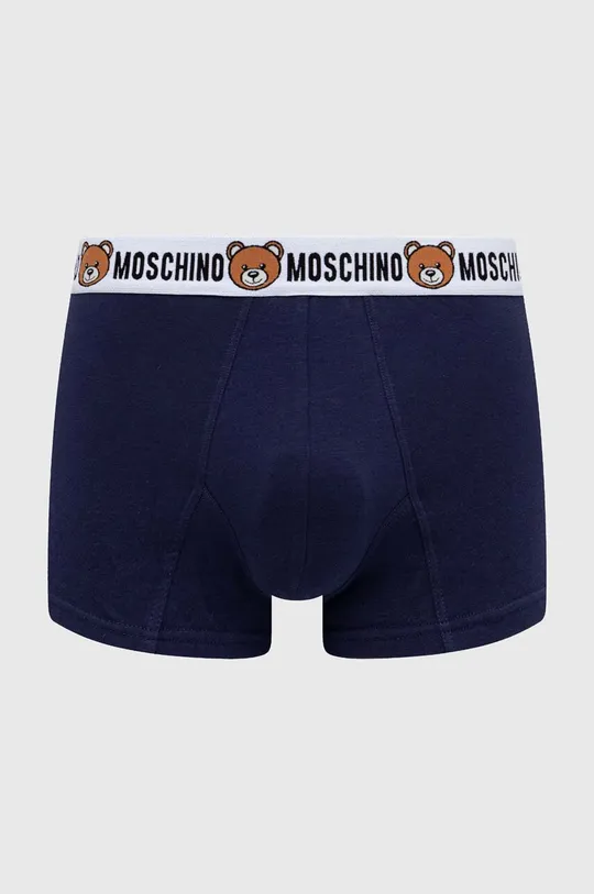 Bokserice Moschino Underwear 2-pack mornarsko plava