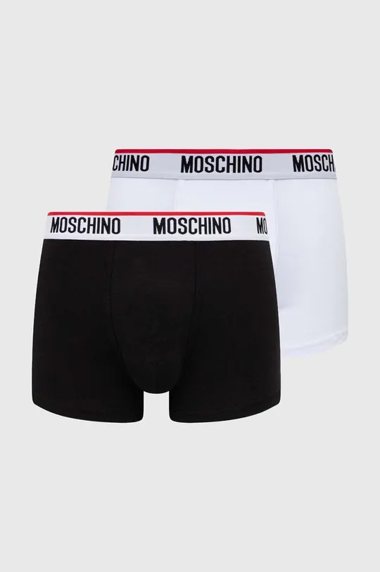 nero Moschino Underwear boxer pacco da 2 Uomo