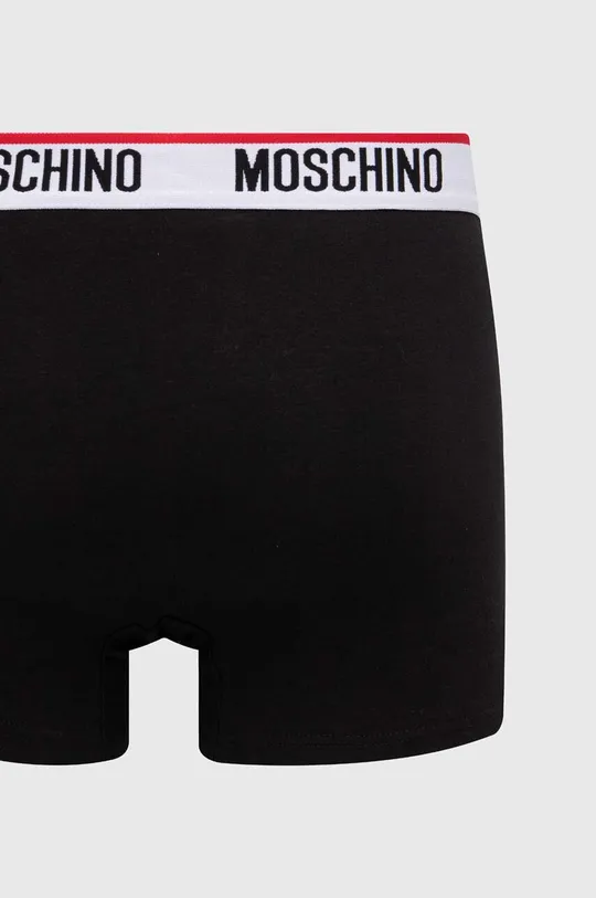 črna Boksarice Moschino Underwear 2-pack