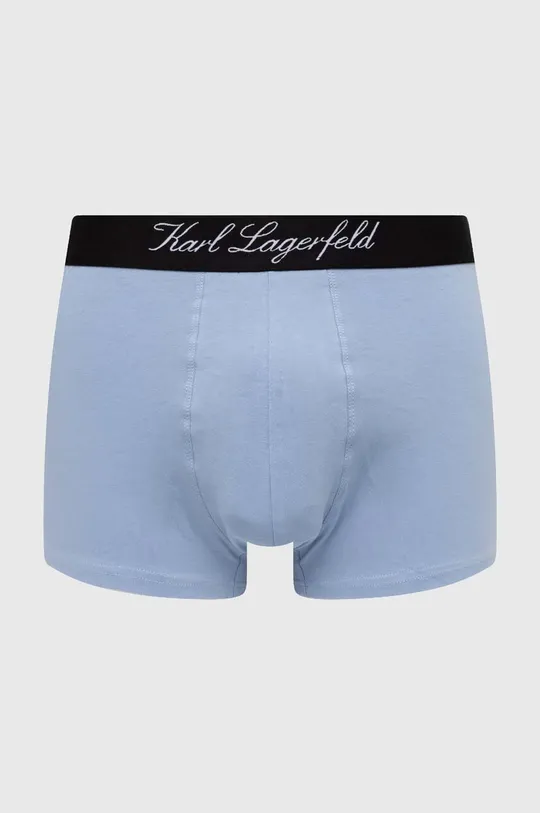 Boxerky Karl Lagerfeld 3-pak modrá