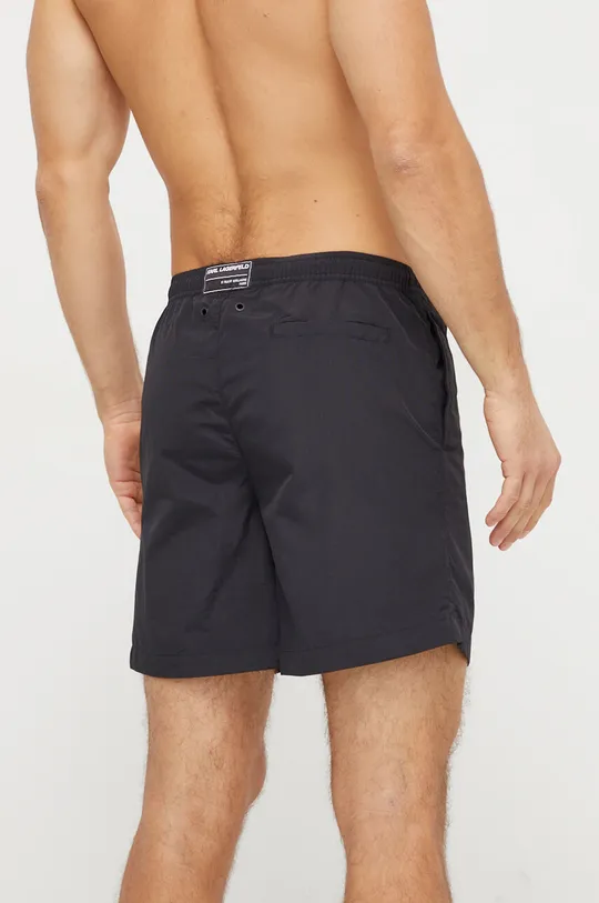 Kratke hlače za kupanje Karl Lagerfeld crna
