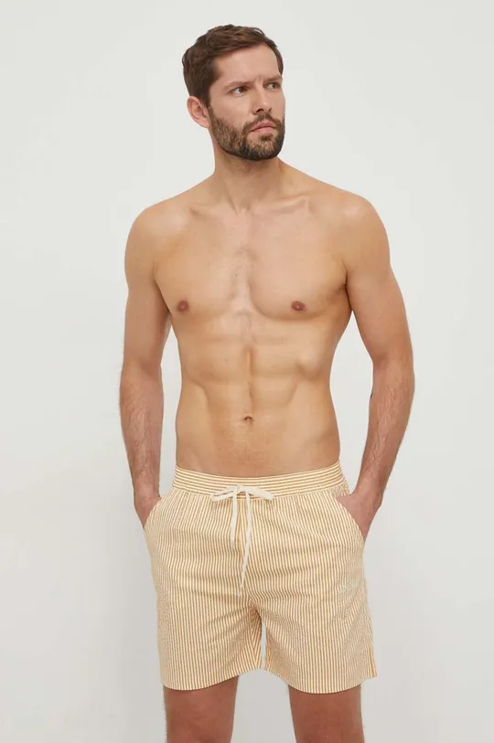 zlatna Kratke hlače za kupanje Les Deux Muški