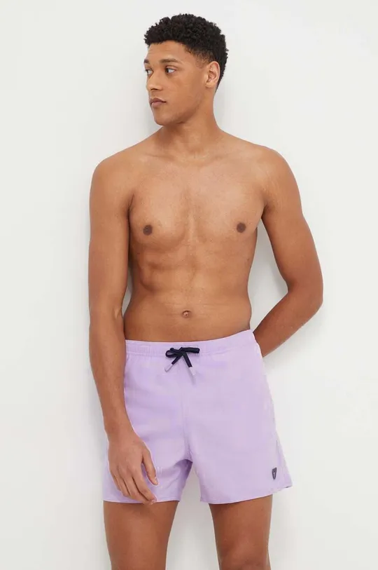 фиолетовой Купальные шорты Emporio Armani Underwear Мужской