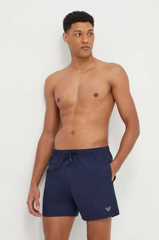 σκούρο μπλε Σορτς κολύμβησης Emporio Armani Underwear 0 Ανδρικά
