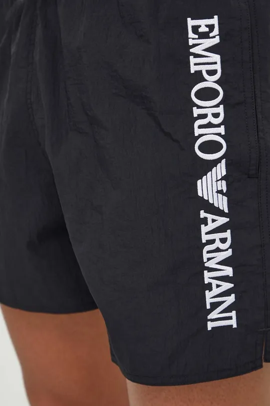 czarny Emporio Armani Underwear szorty kąpielowe