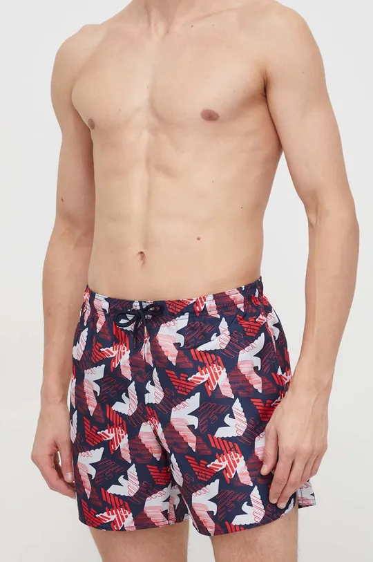 mornarsko plava Kratke hlače za kupanje Emporio Armani Underwear Muški