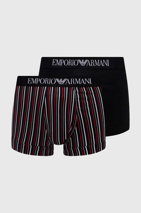 rdeča Boksarice Emporio Armani Underwear 2-pack Moški