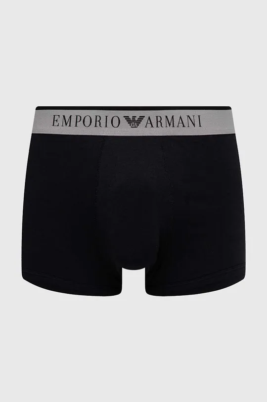 Боксеры Emporio Armani Underwear 2 шт Основной материал: 95% Хлопок, 5% Эластан Подкладка: 95% Хлопок, 5% Эластан Лента: 55% Полиамид, 37% Полиэстер, 8% Эластан