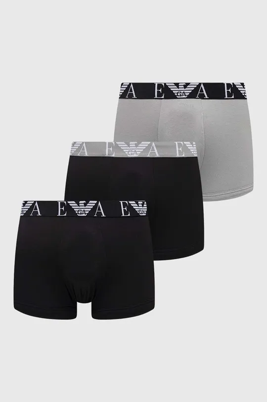 серый Боксеры Emporio Armani Underwear 3 шт Мужской