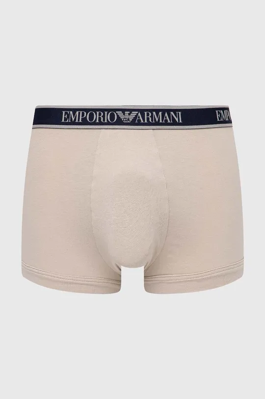 Boksarice Emporio Armani Underwear 3-pack Glavni material: 95 % Bombaž, 5 % Elastan Trak: 85 % Poliester, 15 % Elastan