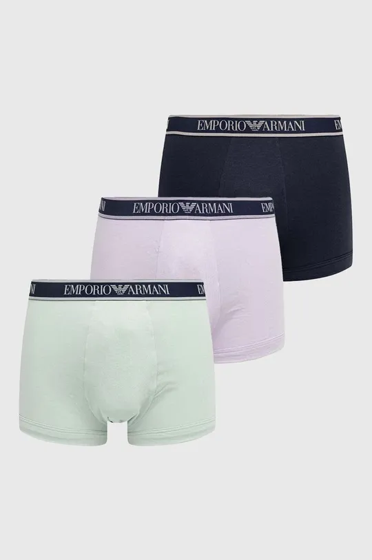 viacfarebná Boxerky Emporio Armani Underwear 3-pak Pánsky