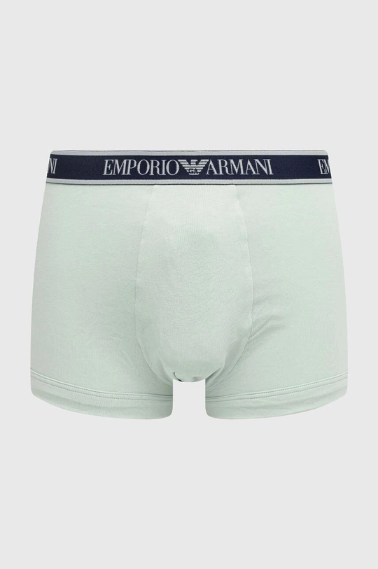 Boxerky Emporio Armani Underwear 3-pak Základná látka: 95 % Bavlna, 5 % Elastan Lepiaca páska: 85 % Polyester, 15 % Elastan