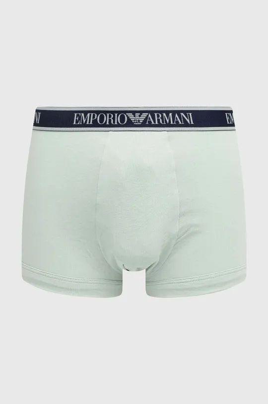 Bokserice Emporio Armani Underwear 3-pack Temeljni materijal: 95% Pamuk, 5% Elastan Traka: 85% Poliester, 15% Elastan