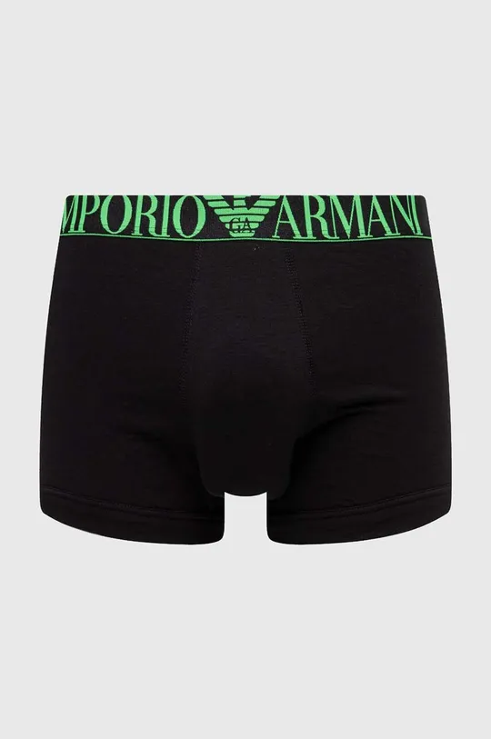 μαύρο Μποξεράκια Emporio Armani Underwear 3-pack