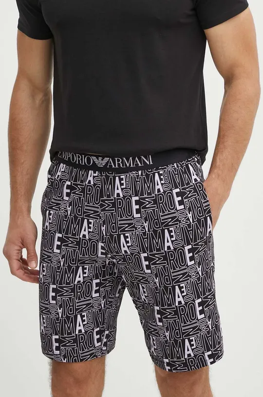 crna Pidžama Emporio Armani Underwear