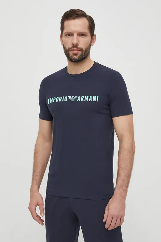 Pidžama Emporio Armani Underwear Temeljni materijal: 95% Pamuk, 5% Elastan Podstava džepova: 95% Pamuk, 5% Elastan Traka: 68% Poliamid, 27% Poliester, 5% Elastan