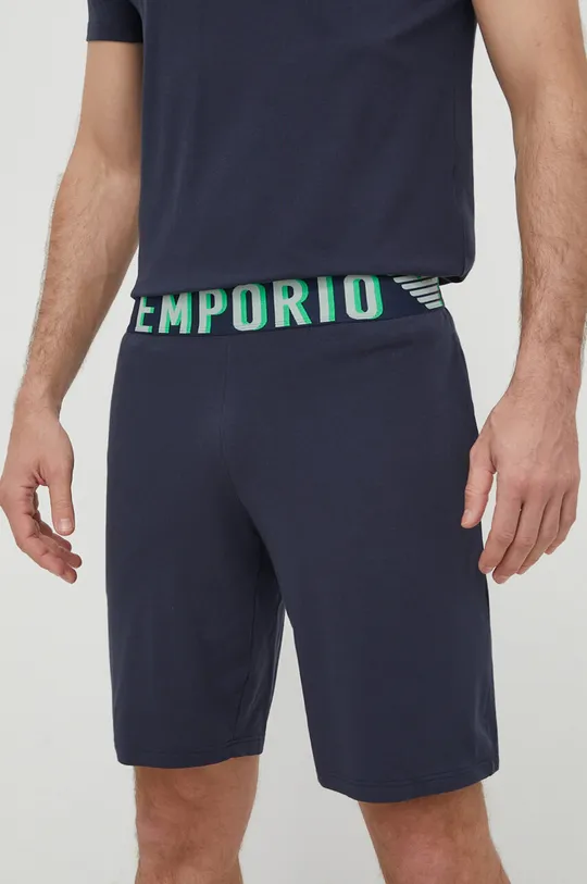 sötétkék Emporio Armani Underwear pizsama