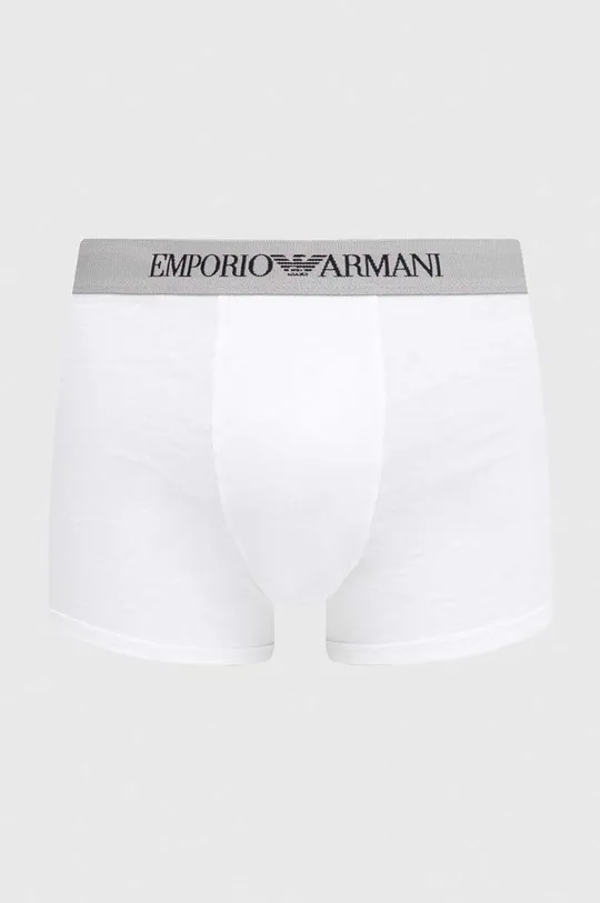 Хлопковые боксёры Emporio Armani Underwear 3 шт Основной материал: 100% Хлопок Подкладка: 100% Хлопок Лента: 85% Полиэстер, 15% Эластан