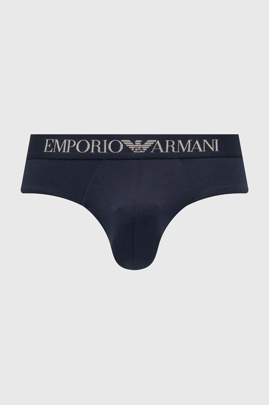 Moške spodnjice Emporio Armani Underwear 2-pack mornarsko modra