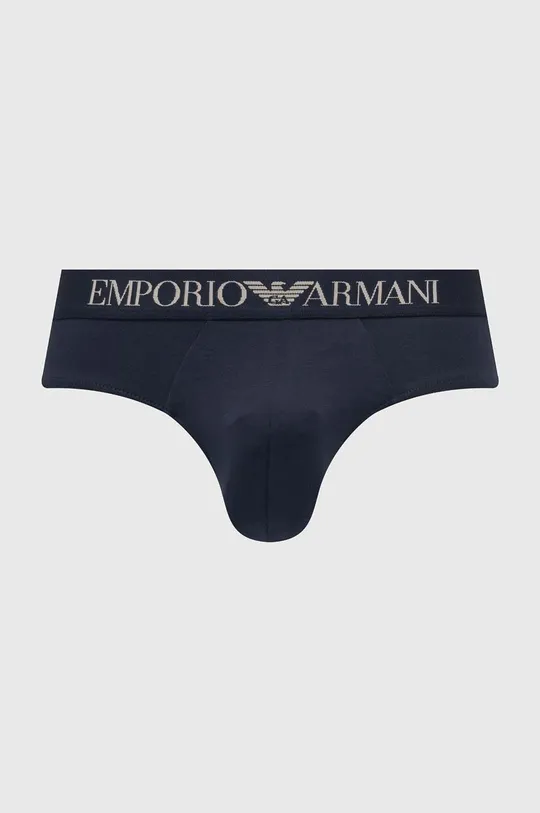 Slip gaćice Emporio Armani Underwear 2-pack mornarsko plava