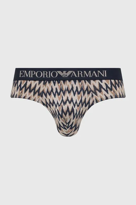 Σλιπ Emporio Armani Underwear 2-pack Κύριο υλικό: 95% Βαμβάκι, 5% Σπαντέξ Πλέξη Λαστιχο: 67% Πολυαμίδη, 21% Πολυεστέρας, 12% Σπαντέξ