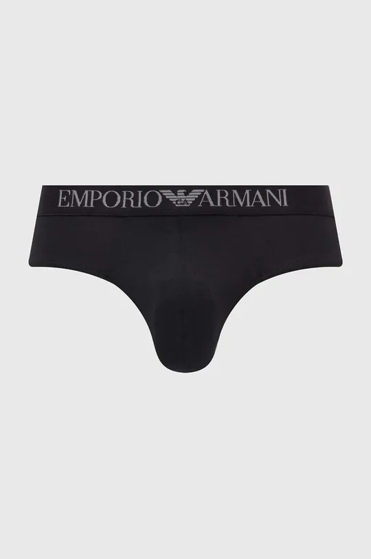 Emporio Armani Underwear slipy 2-pack Materiał zasadniczy: 95 % Bawełna, 5 % Elastan, Ściągacz: 67 % Poliamid, 21 % Poliester, 12 % Elastan