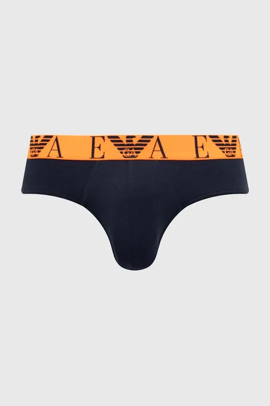 Slip gaćice Emporio Armani Underwear 3-pack Temeljni materijal: 95% Pamuk, 5% Elastan Traka: 87% Poliester, 13% Elastan