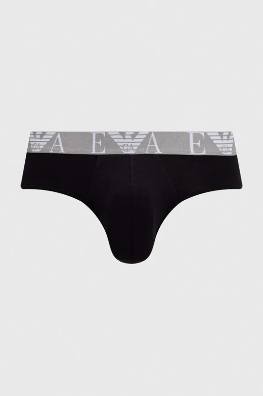 Σλιπ Emporio Armani Underwear 3-pack Κύριο υλικό: 95% Βαμβάκι, 5% Σπαντέξ Ταινία: 87% Πολυεστέρας, 13% Σπαντέξ