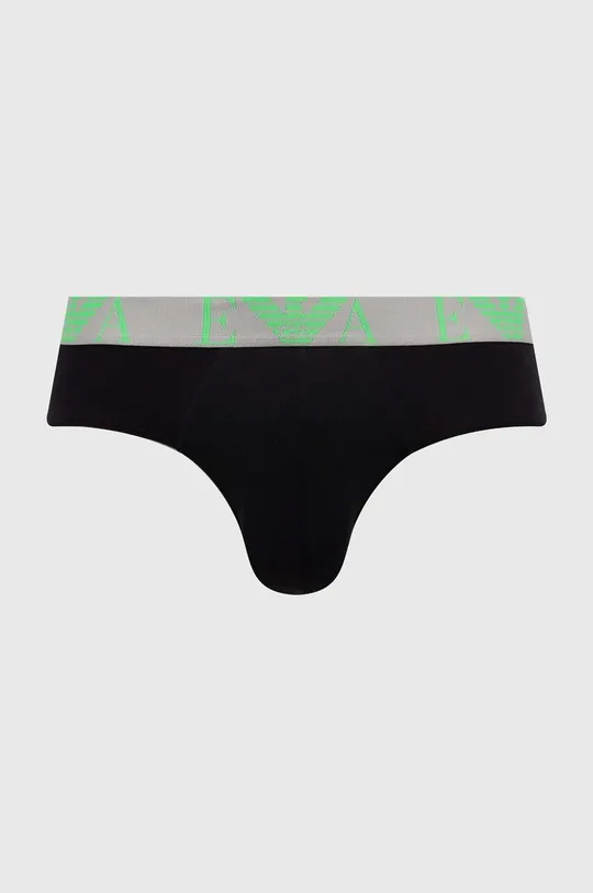 Σλιπ Emporio Armani Underwear 3-pack 0 Κύριο υλικό: 95% Βαμβάκι, 5% Σπαντέξ Ταινία: 87% Πολυεστέρας, 13% Σπαντέξ