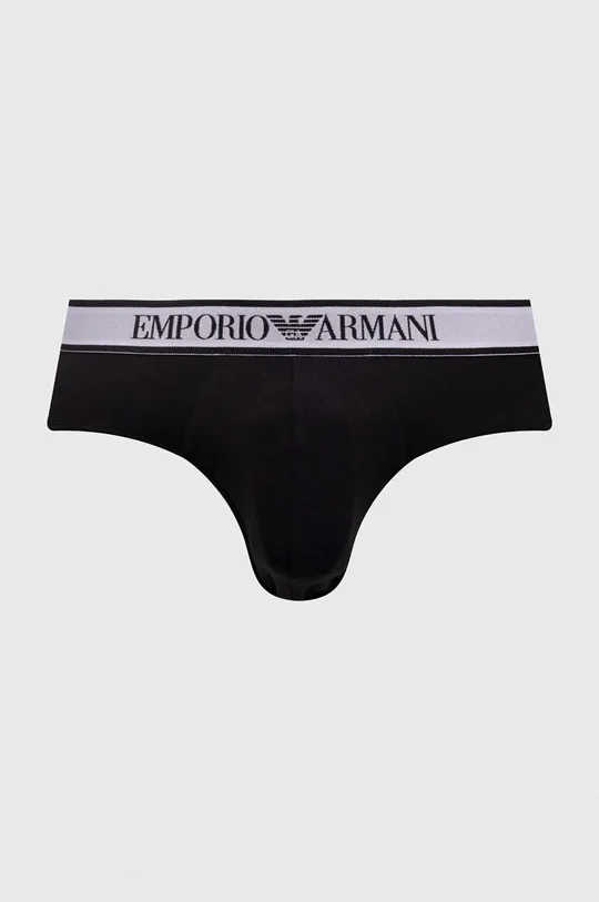 fekete Emporio Armani Underwear alsónadrág 3 db