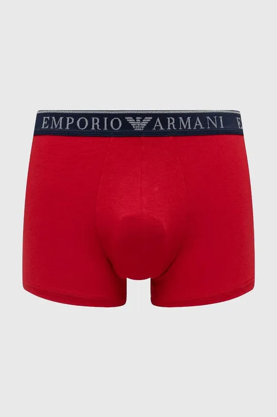 Bokserice Emporio Armani Underwear 2-pack Temeljni materijal: 95% Pamuk, 5% Elastan Drugi materijali: 95% Pamuk, 5% Elastan Traka: 61% Poliester, 29% Poliamid, 10% Elastan