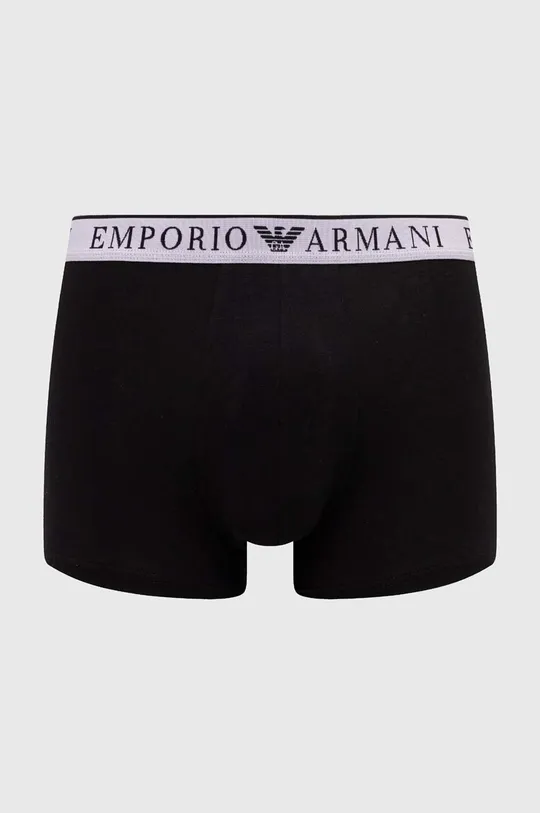 Bokserice Emporio Armani Underwear 2-pack Temeljni materijal: 95% Pamuk, 5% Elastan Drugi materijali: 95% Pamuk, 5% Elastan Traka: 61% Poliester, 29% Poliamid, 10% Elastan